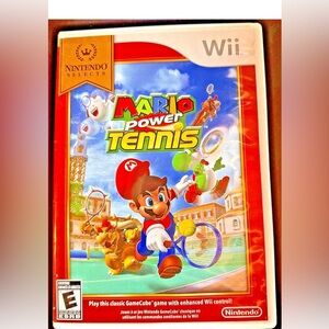 Mario Power Tennis - Nintendo Wii (Nintendo Selects) Complete‎ Good Condition